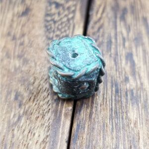 Southwestern antique  charm powder blue P176